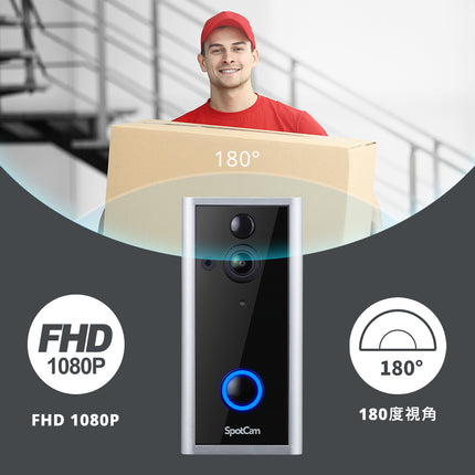 SpotCam Ring 2 ビデオドアベルカメラ