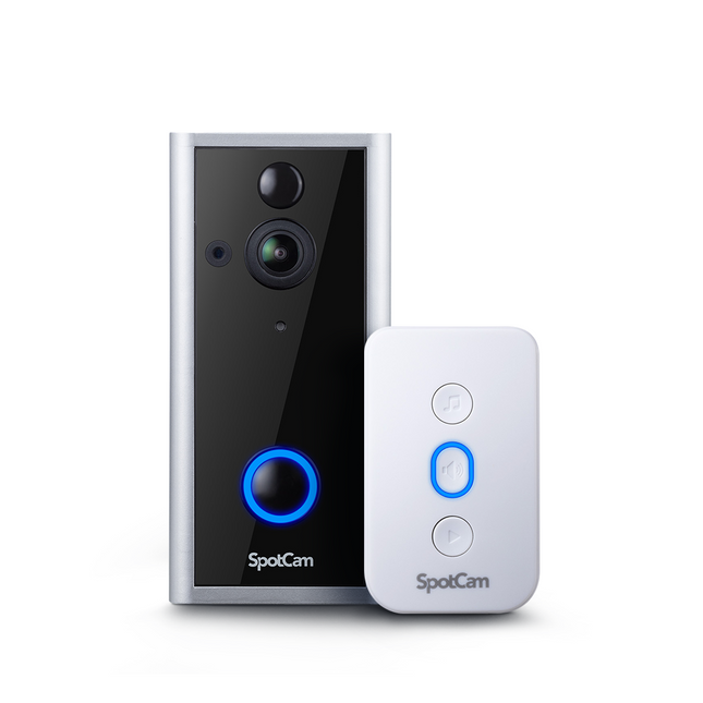 【美品】新世代ドアベル SpotCam Ring SpotCam Ring 2 ビデオドアベルカメラ | SpotCam Japan Store